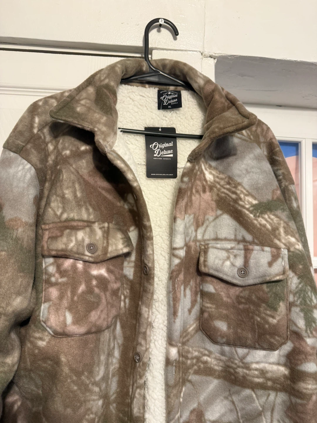 Original Deluxe Camo Sherpa Lined Jacket XL - photo 3