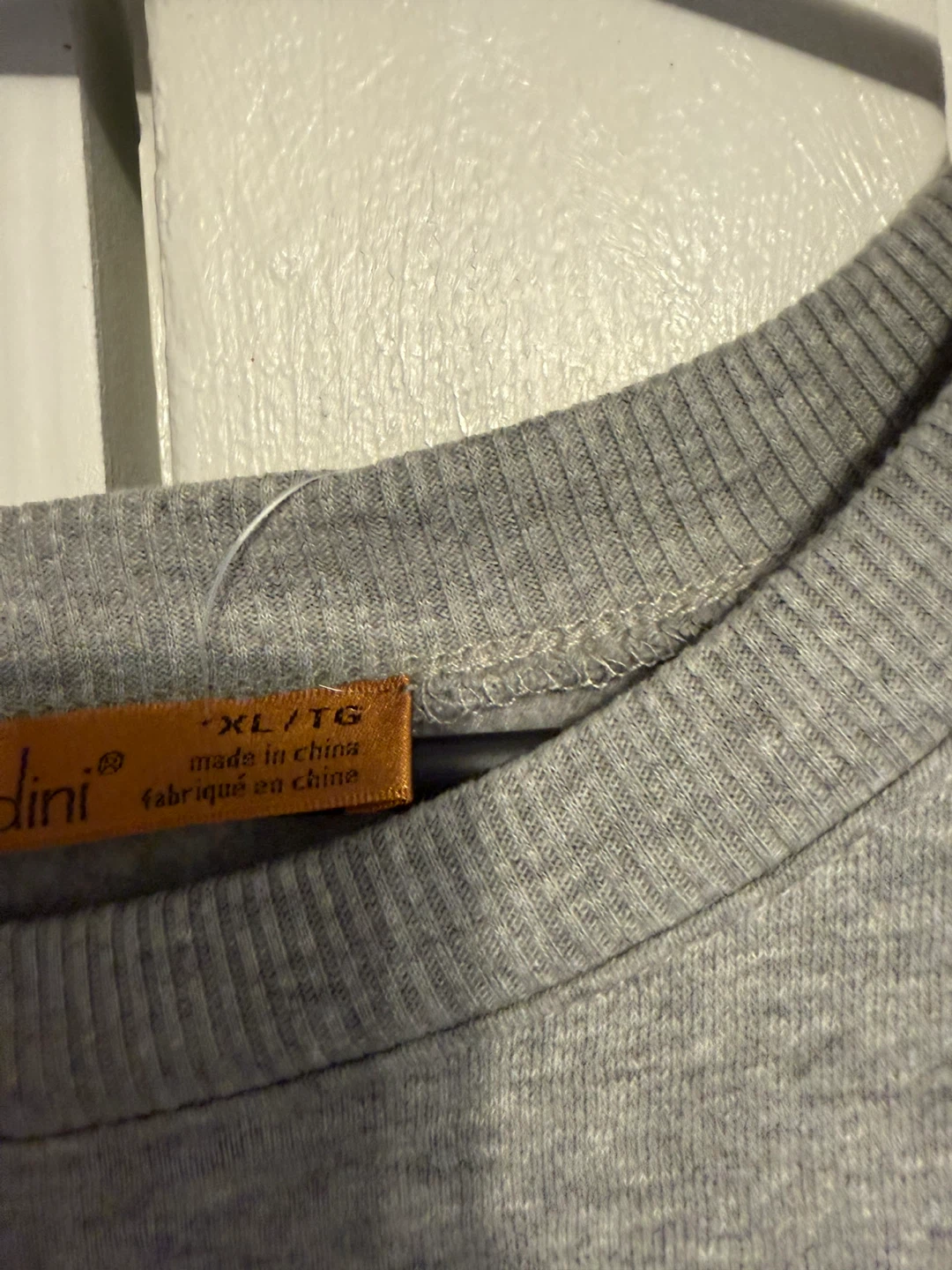 Bellini Grey Sweatshirt with Champagne Print - XL/TG - photo 3