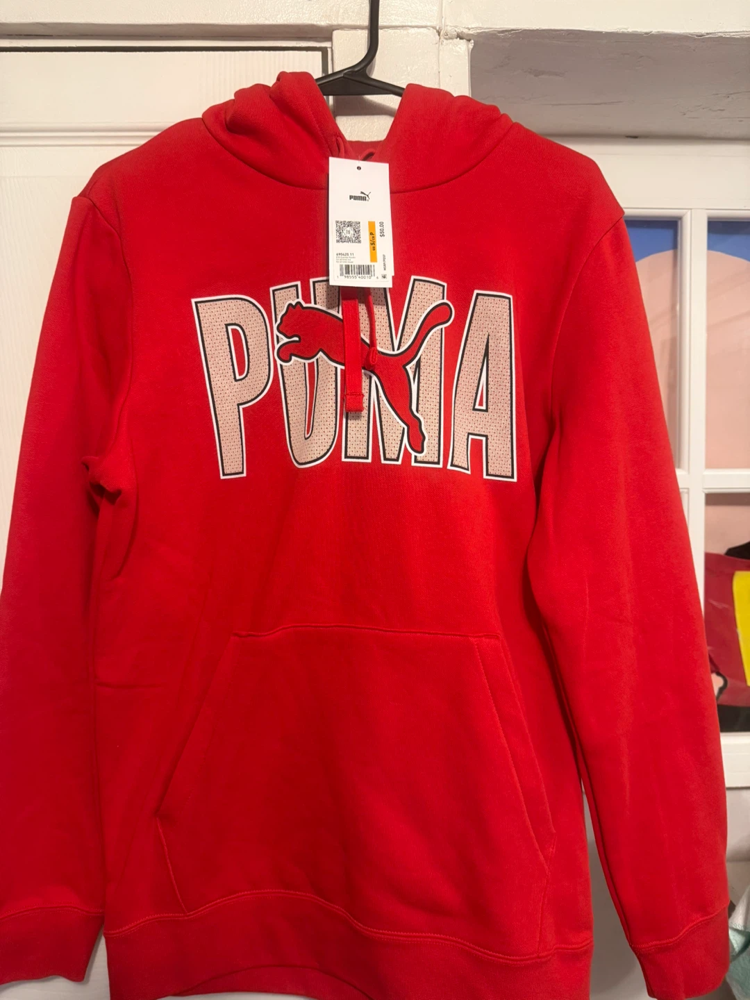 Puma Red Hoodie S