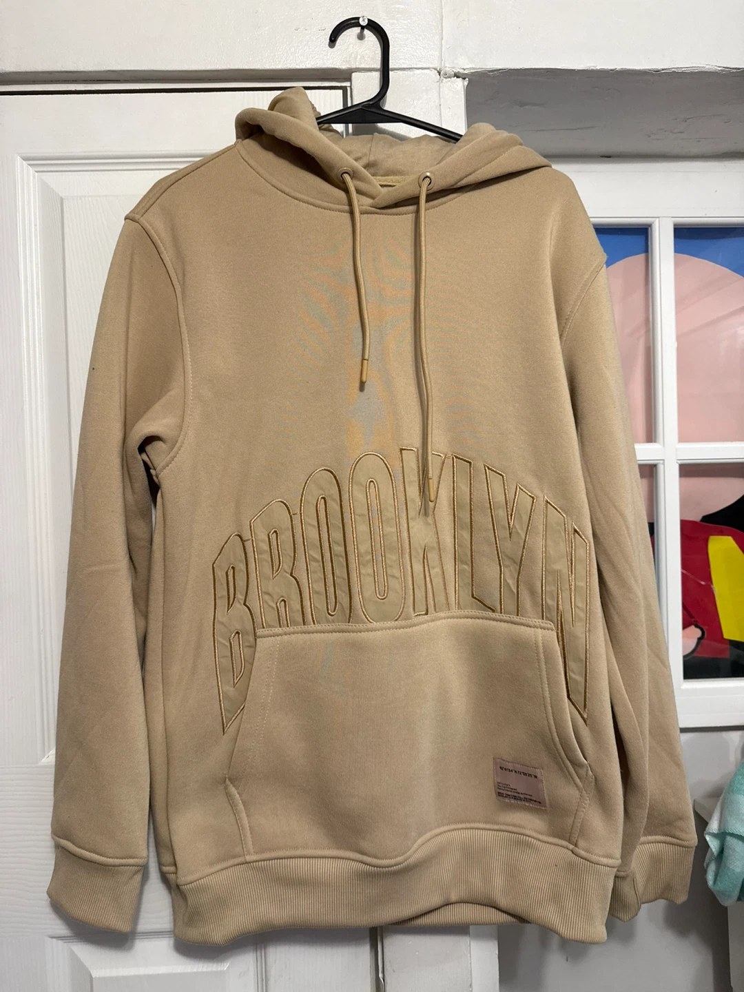 Public Supply NYC Relaxed Fit Hoodie - Tan