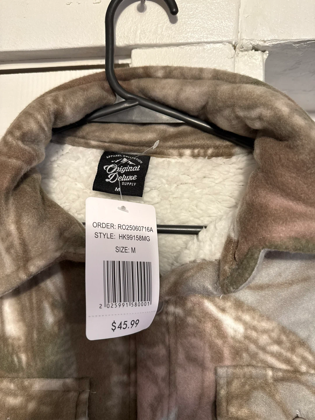 Fleece Lined Shirt Jacket - Men's Medium - photo 2