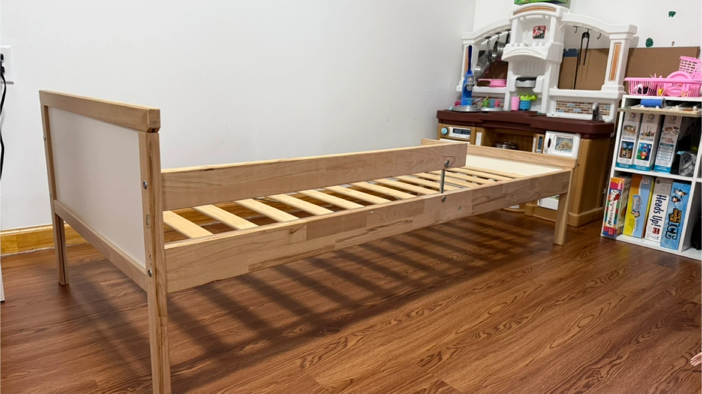 IKEA Luroy Twin Bed Frame with Slats