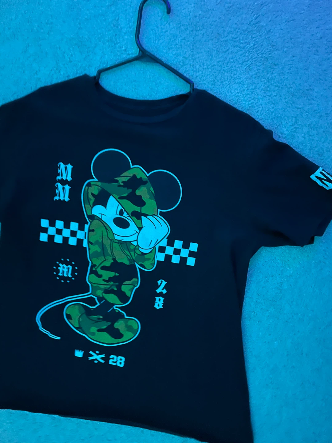 Black Mickey Mouse T-Shirt