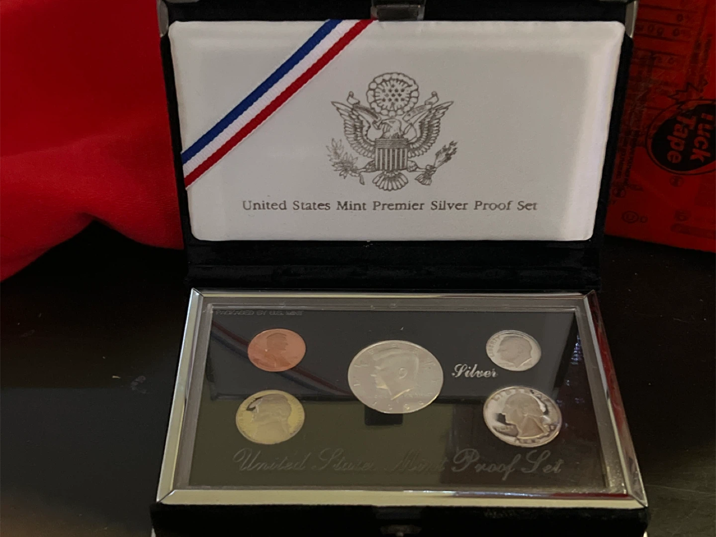 1996 United States Mint Premier Silver Proof Set - photo 2