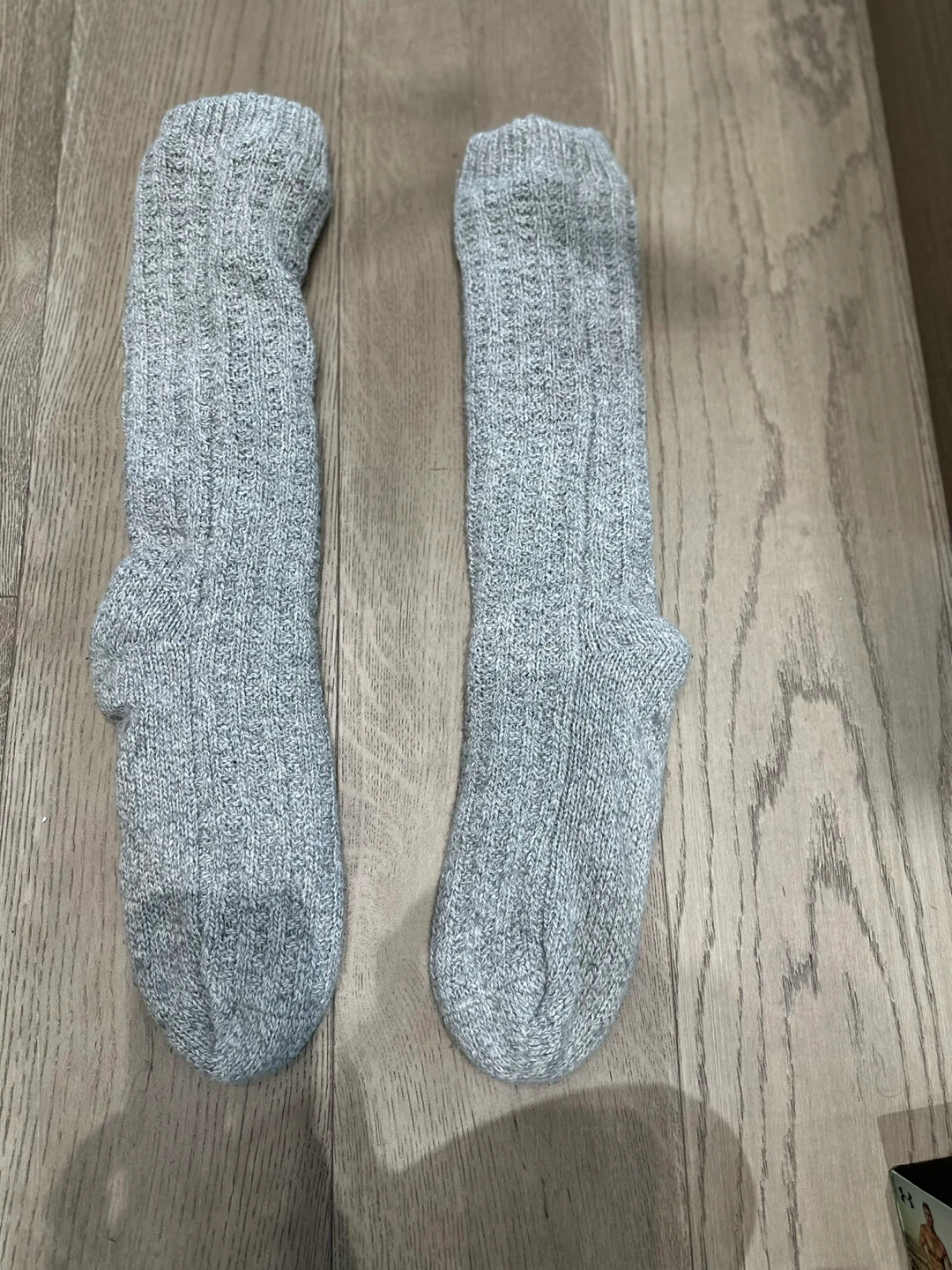 Grey Ribbed Socks from bench