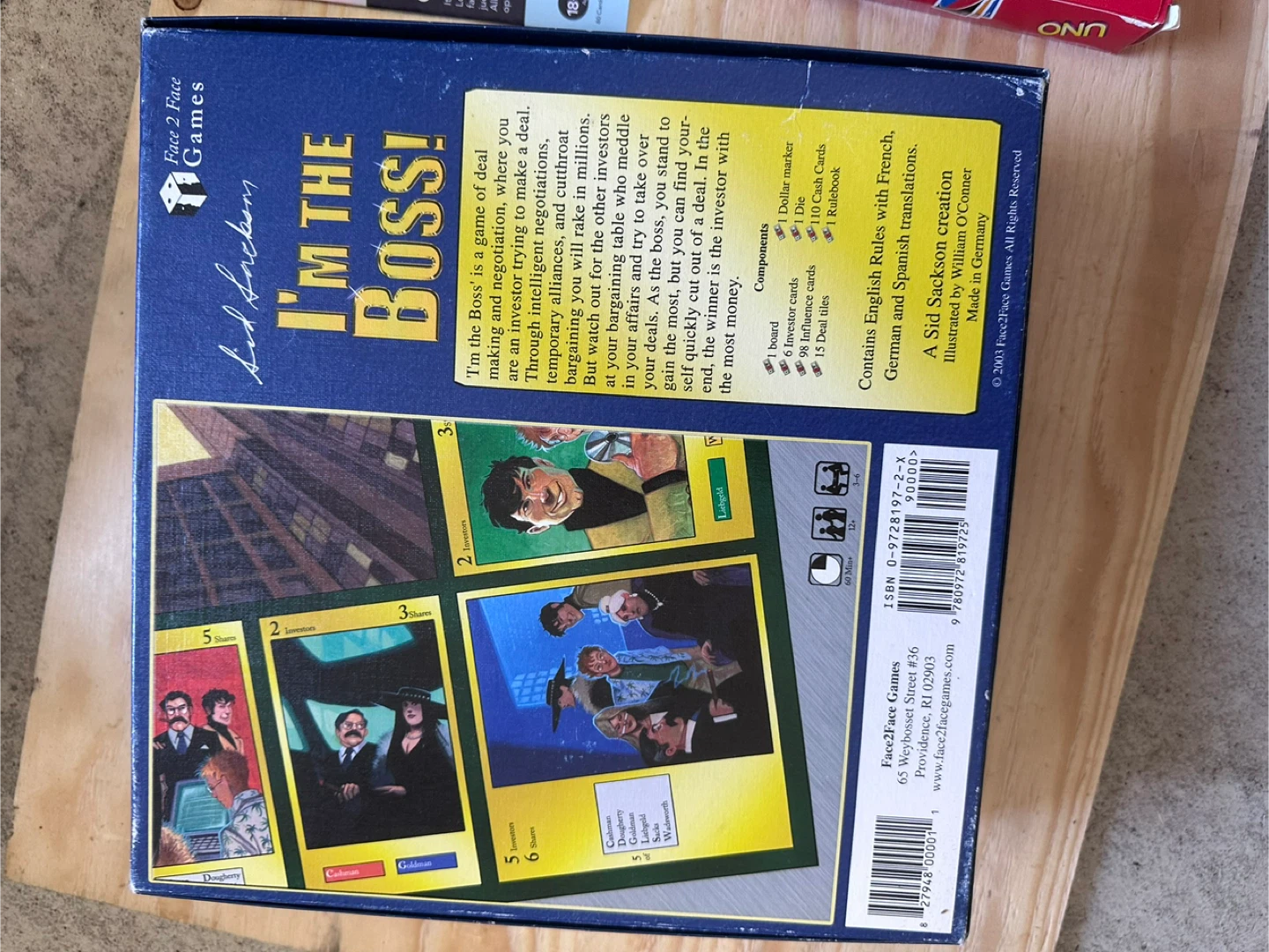 I'm The Boss! Board Game - photo 2