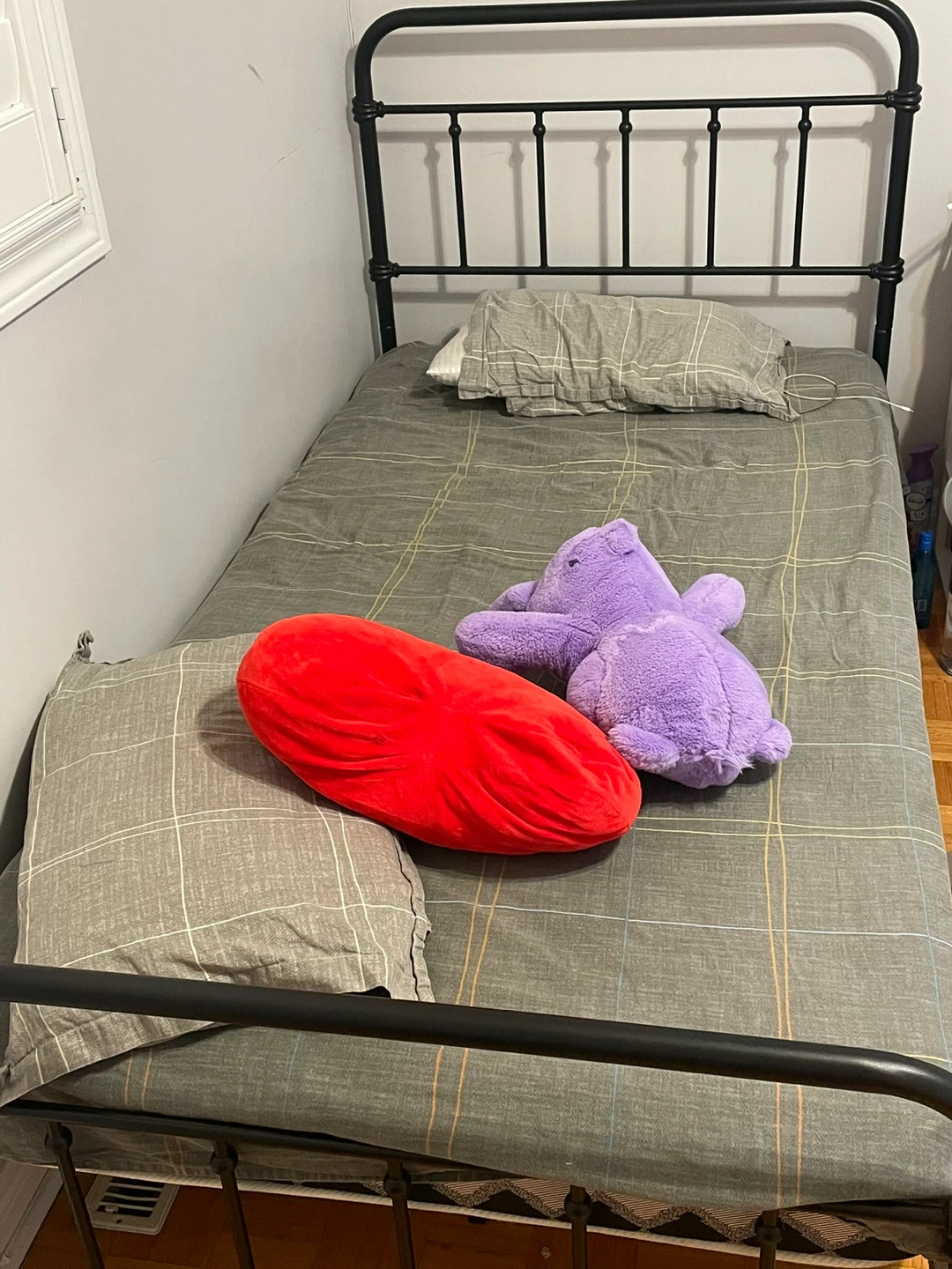 Black Metal Twin Bed Frame