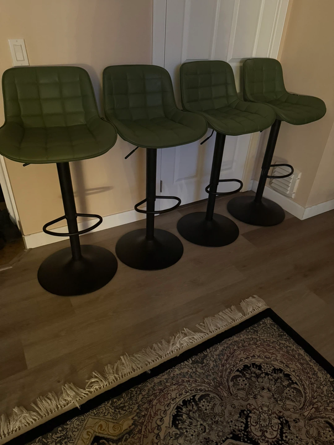 Hokku Designs Zager Bar Stools (Set of 4)
