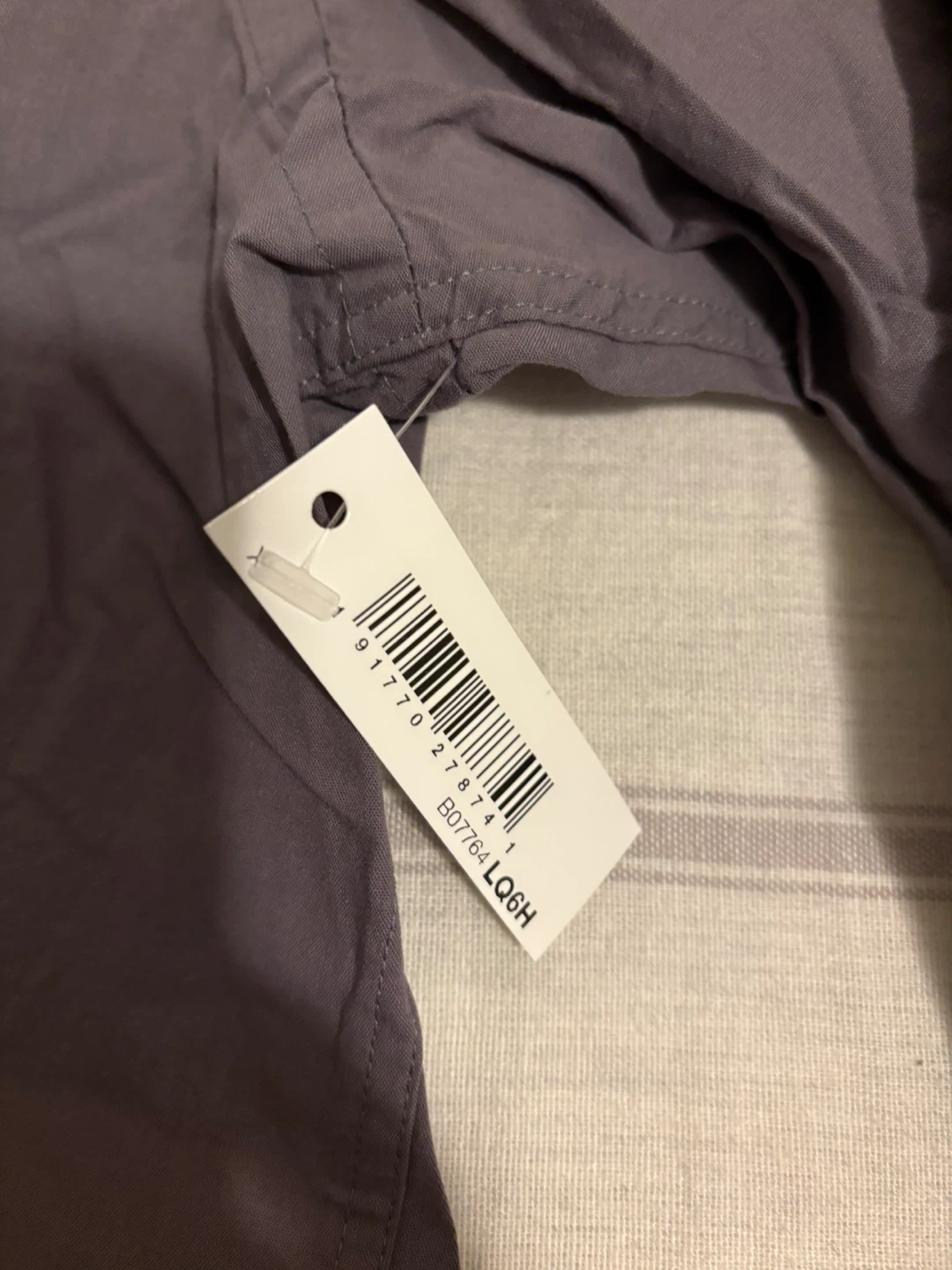 Amazon Essentials Men's Long Sleeve Button Down Shirt XL Grey - photo 4