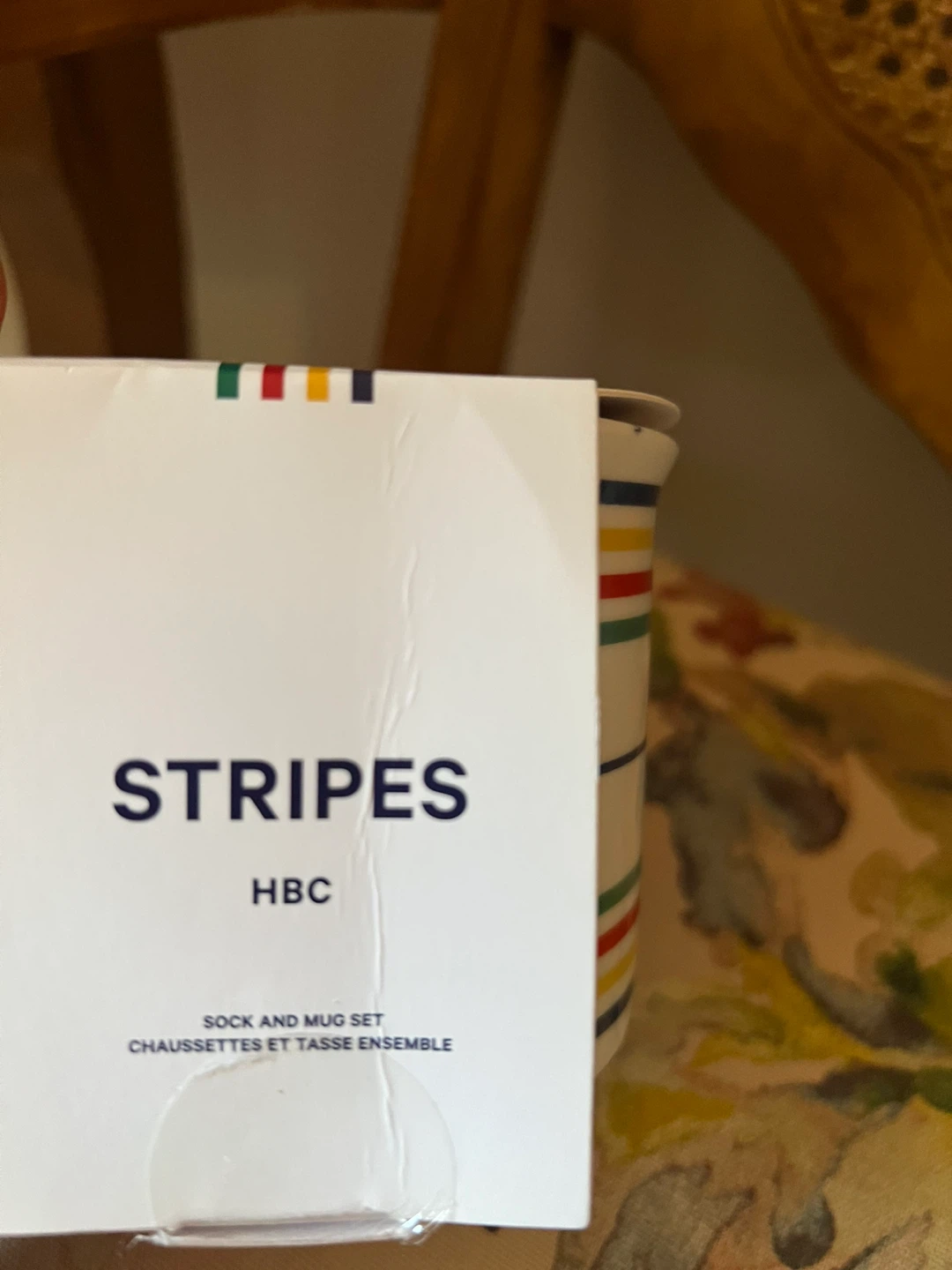 HBC Stripes Sock and Mug Set - photo 3
