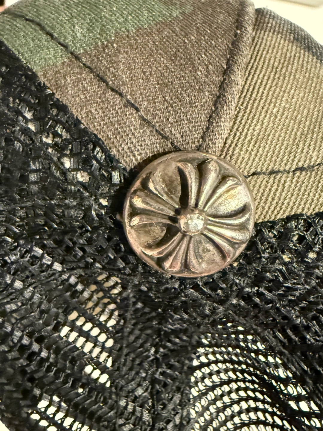 *Authentic* Chrome Hearts Trucker Cap - photo 4