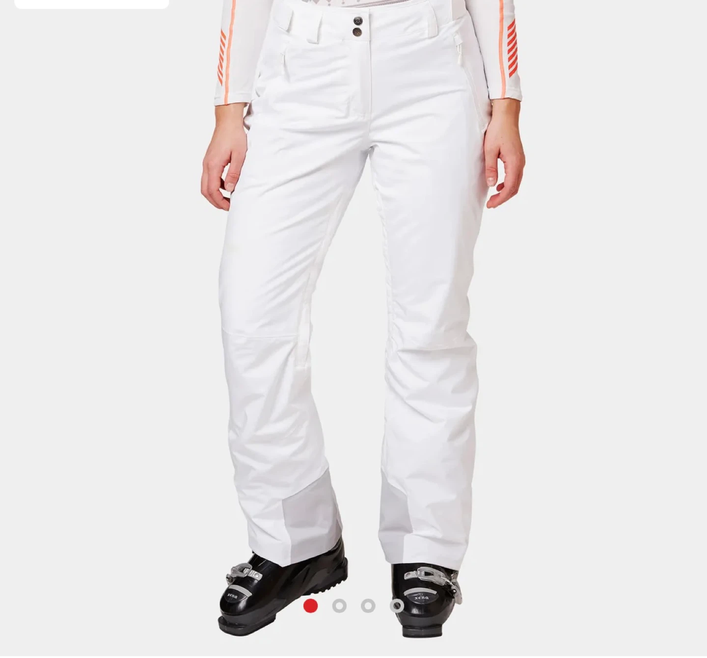 Helly Hansen White Ski Pants