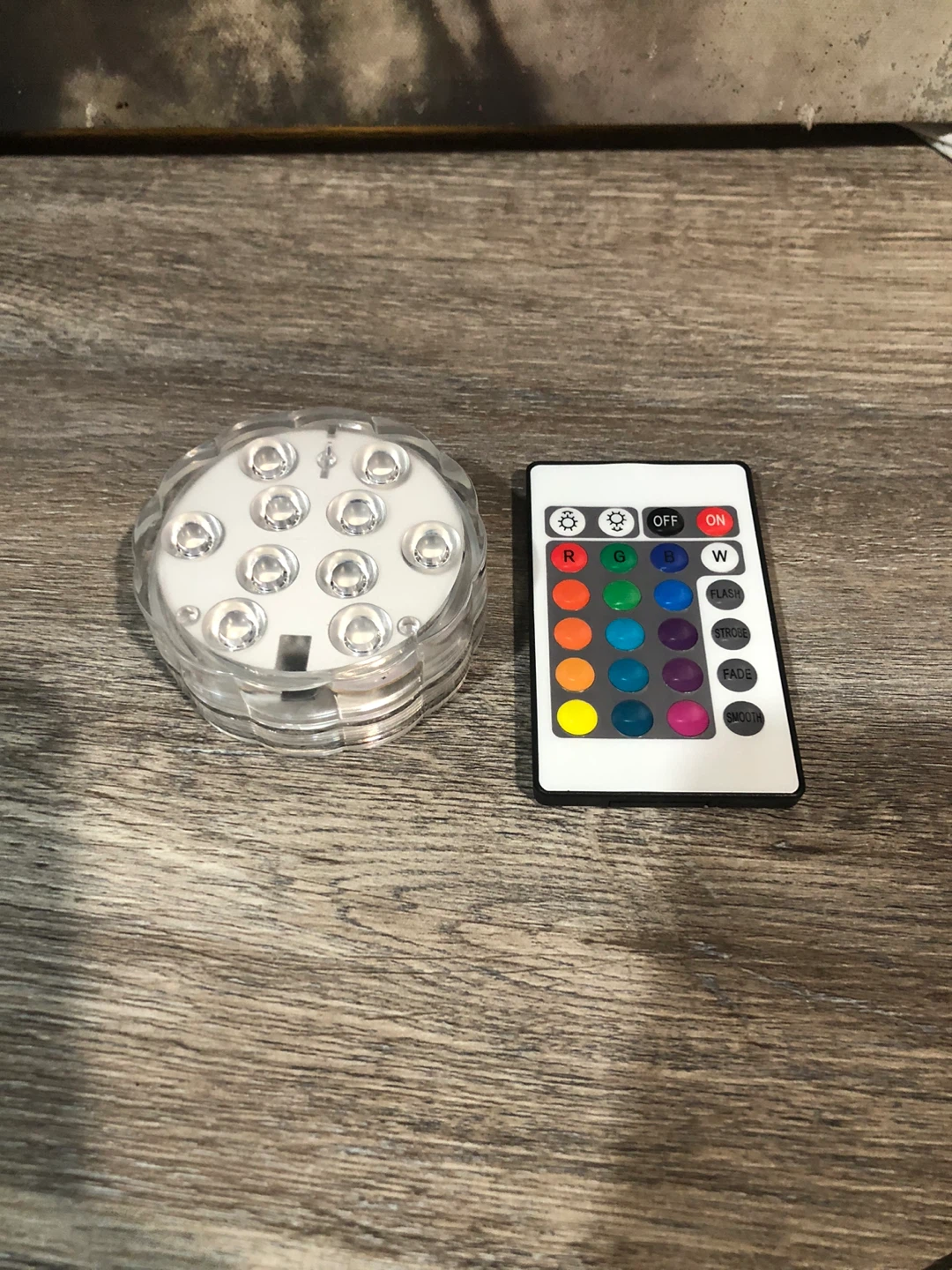 Submersible LED Lights with Remote