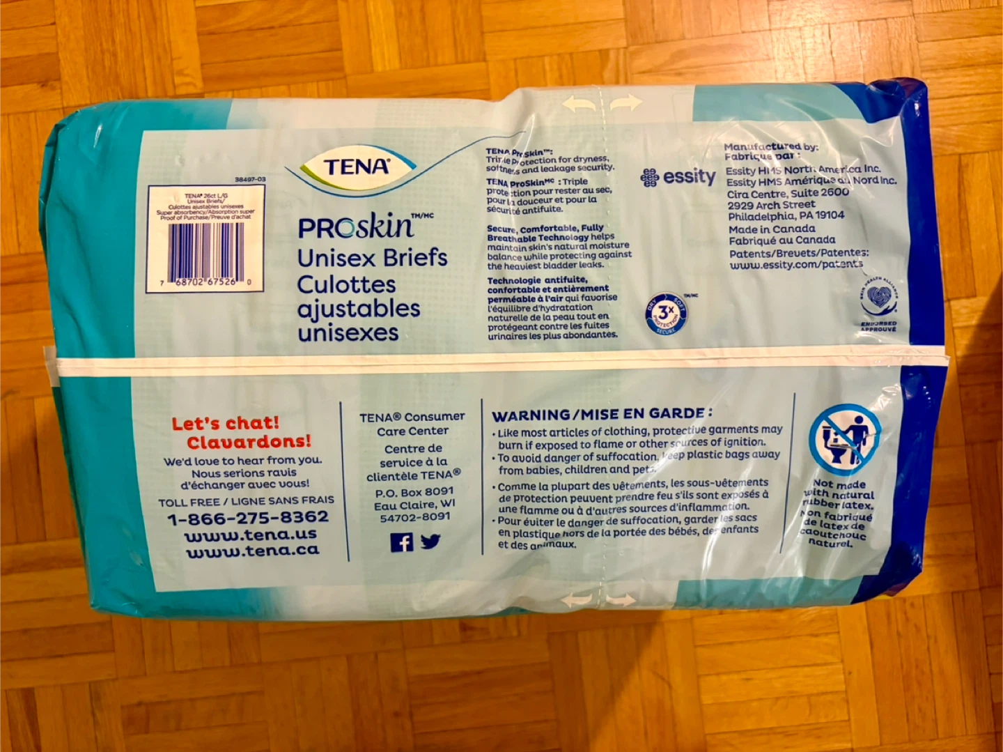 Tena Adjustable Incontinence Briefs - photo 3