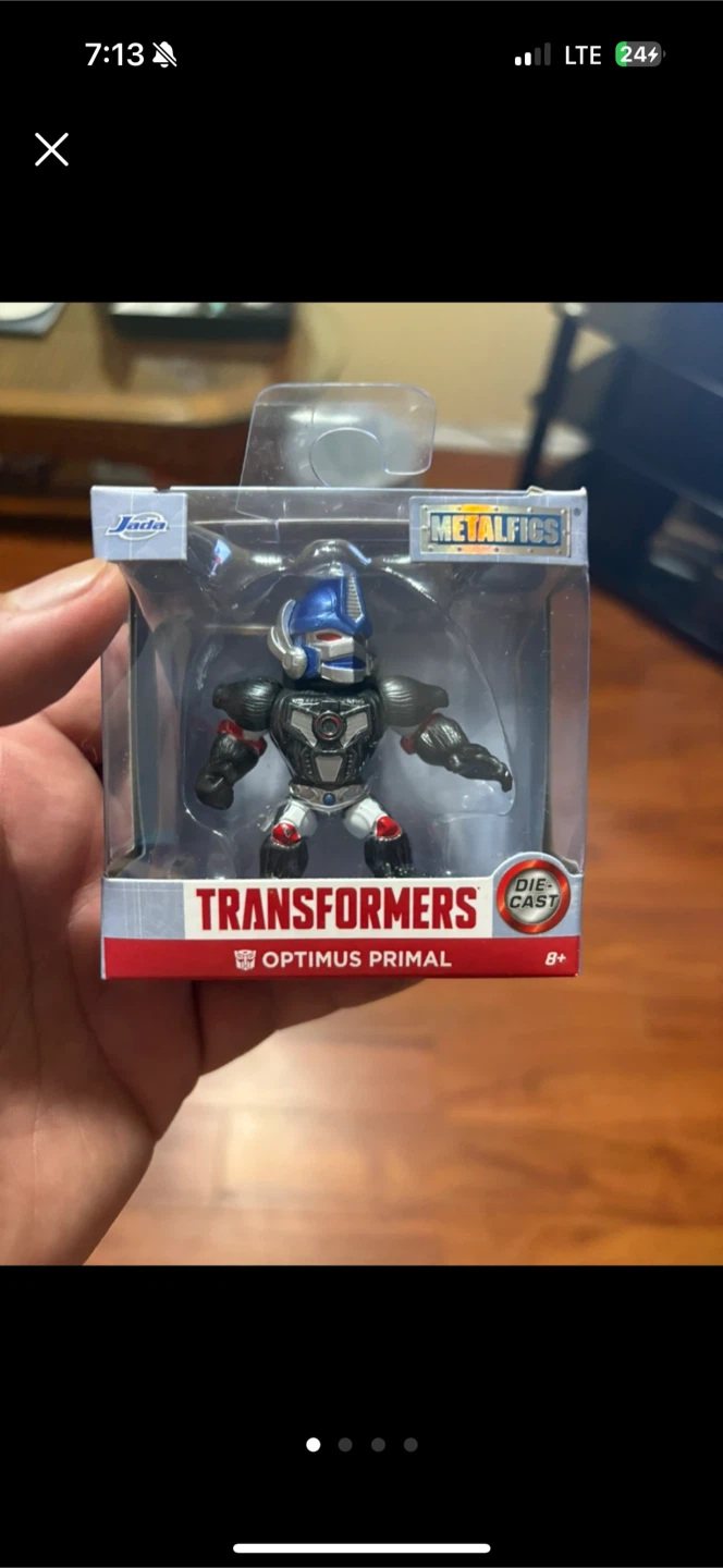 Jada Toys Transformers Metalfigs Optimus Primal Die-Cast Figure