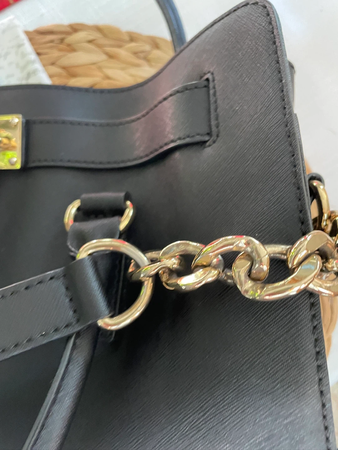 Michael Kors Black Leather Hamilton Bag - photo 5