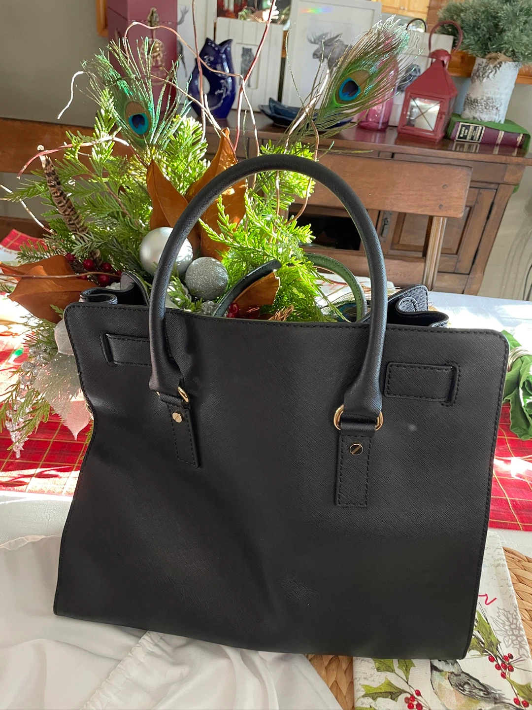 Michael Kors Black Leather Hamilton Bag - photo 4