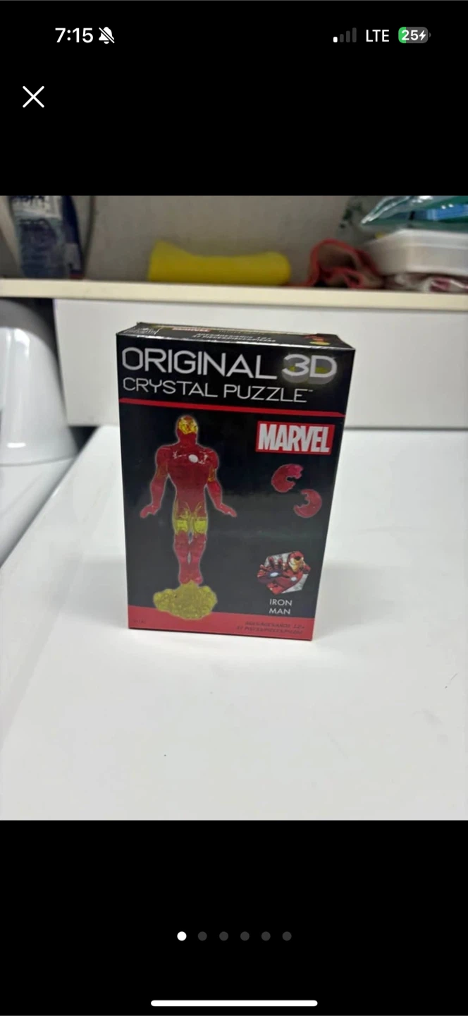 Marvel Original 3D Crystal Puzzle - Iron Man