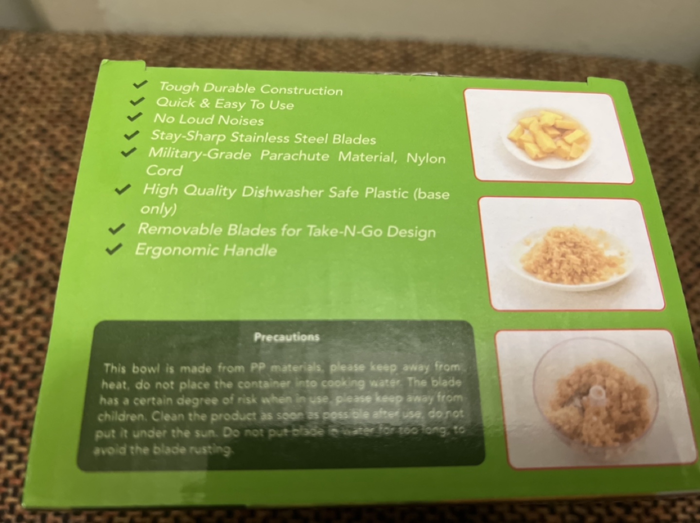 Brand New-BELSCOOP Manual Food Chopper - photo 3