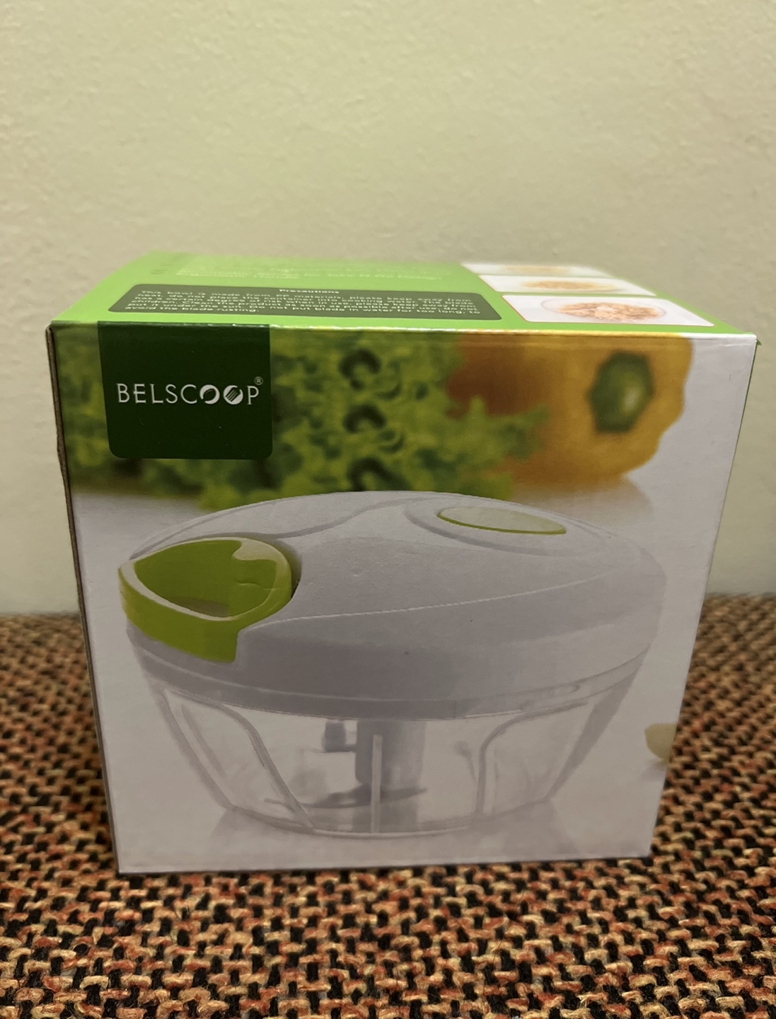 Brand New-BELSCOOP Manual Food Chopper