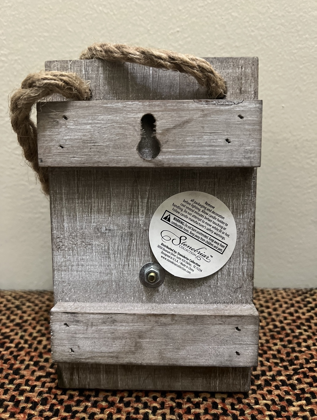 ScentSational Collection Wooden Wall Jar Holder - photo 4
