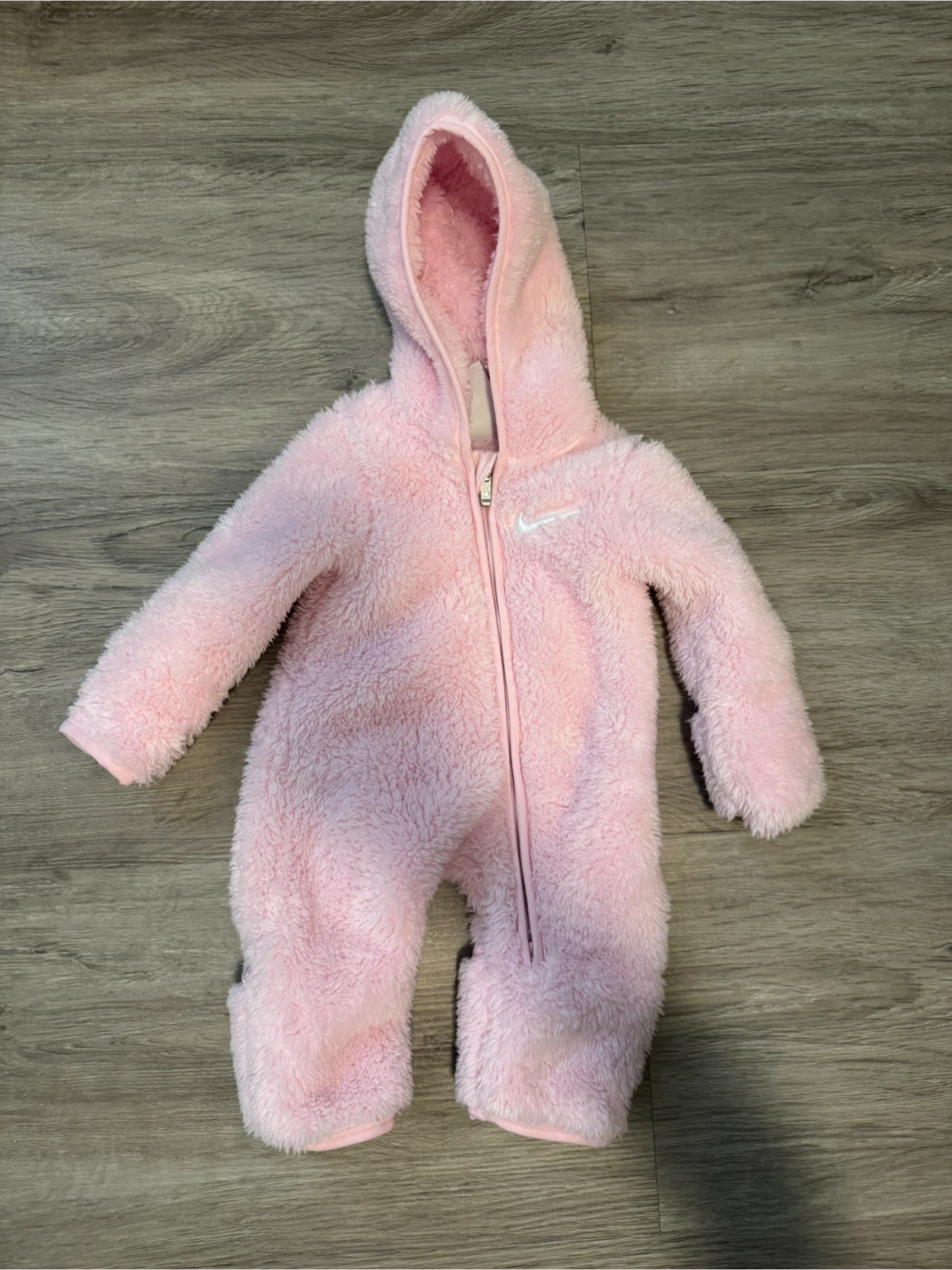 Nike Baby Boys and Girls Hooded Sherpa Coverall - photo 2