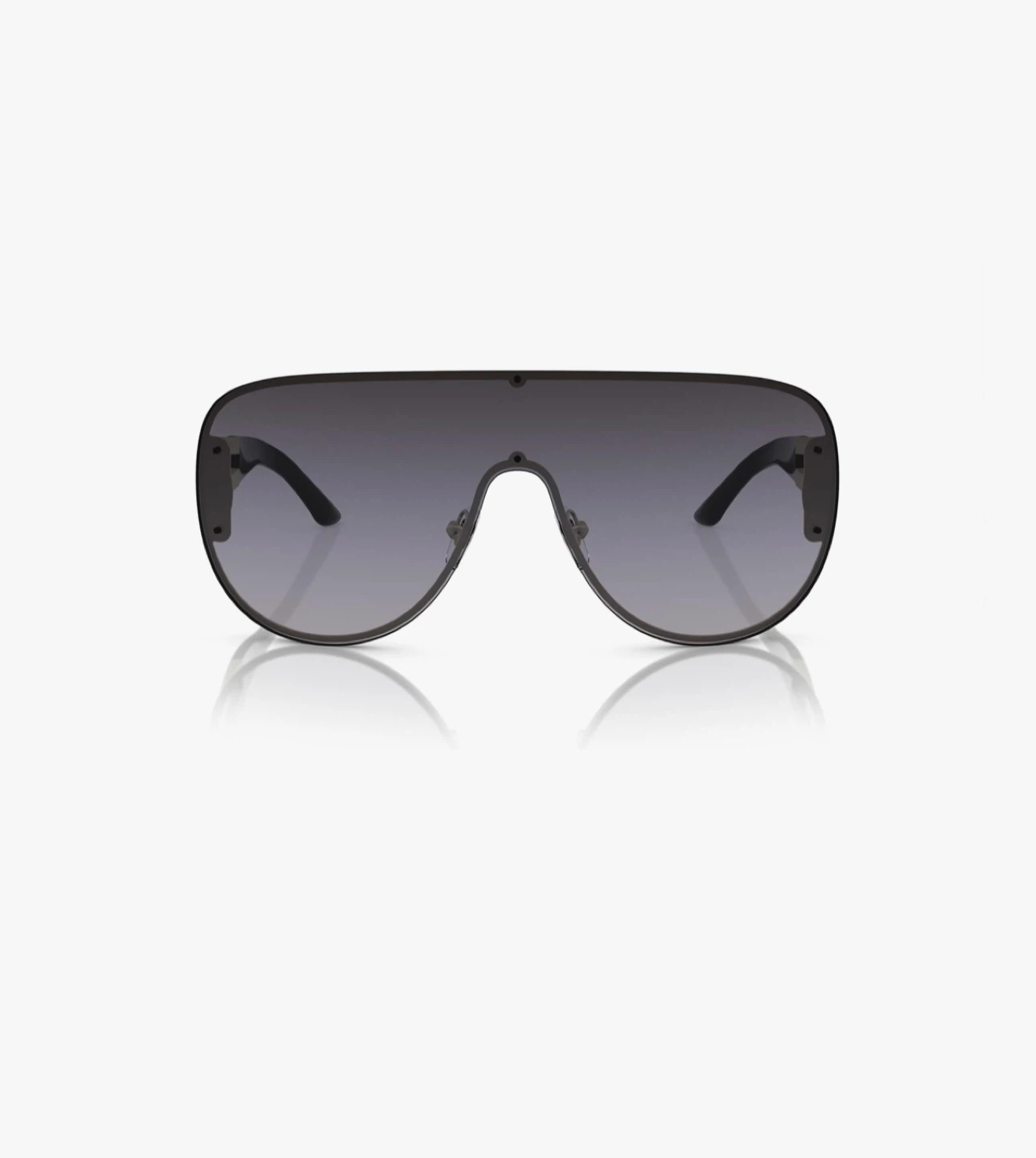 Versace Rock icons visor sunglasses in pale gold grey - photo 3