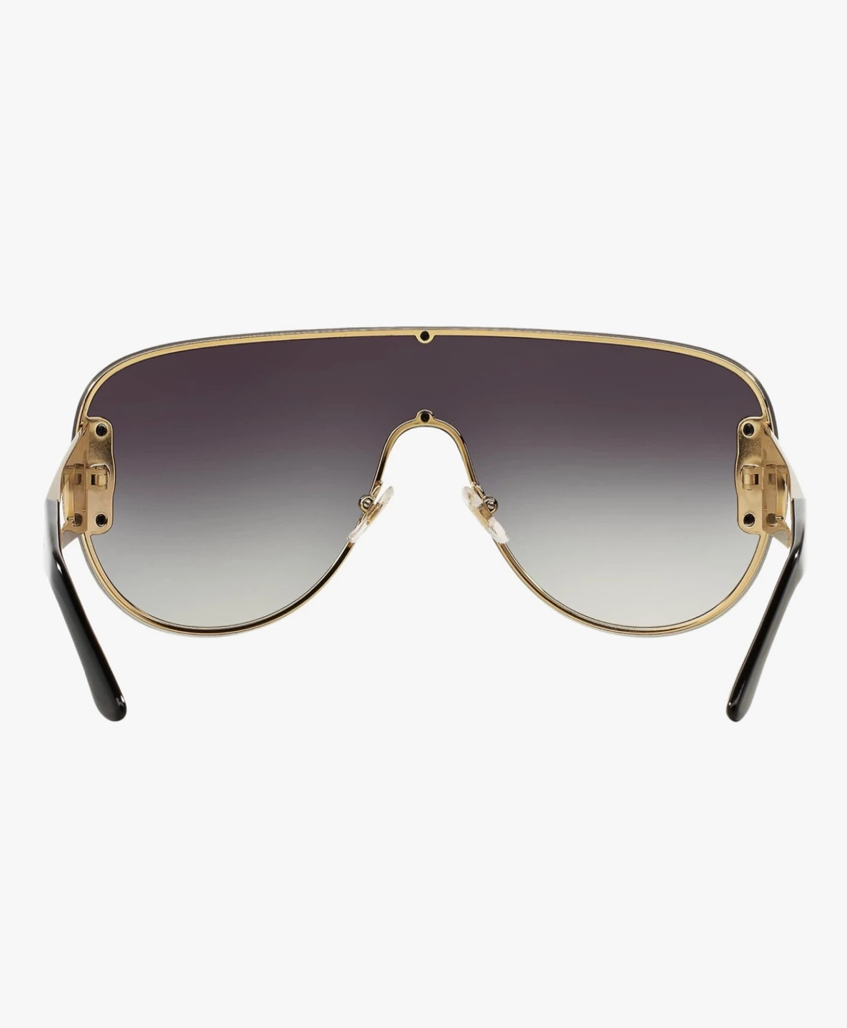 Versace Rock icons visor sunglasses in pale gold grey - photo 2