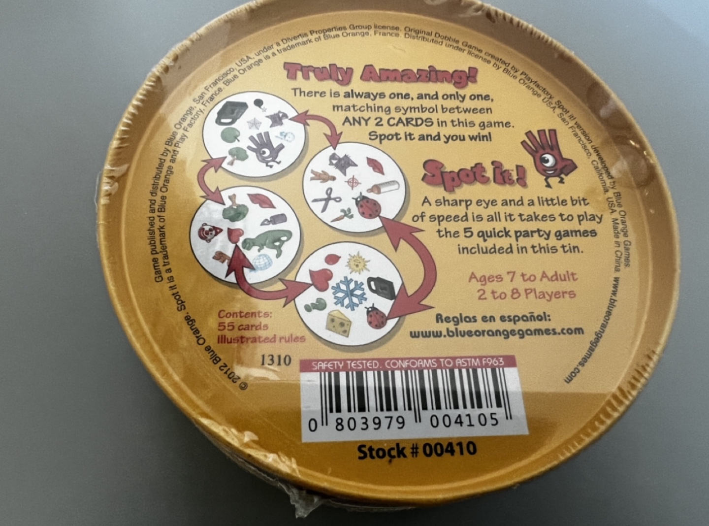 New-Spot It! Party Game by Blue Orange - photo 2