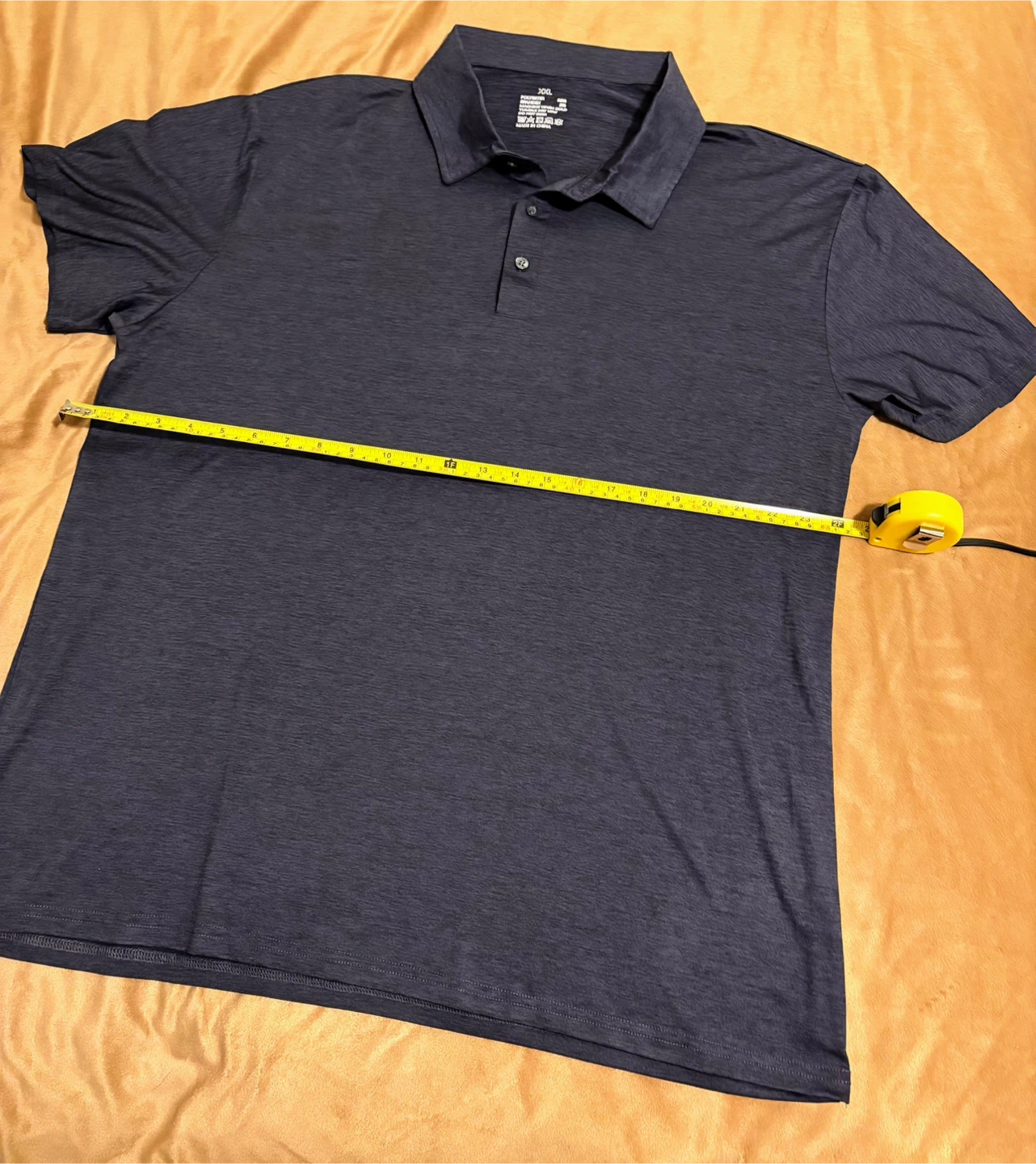 XXL Dark Heather Polo Shirt - photo 3