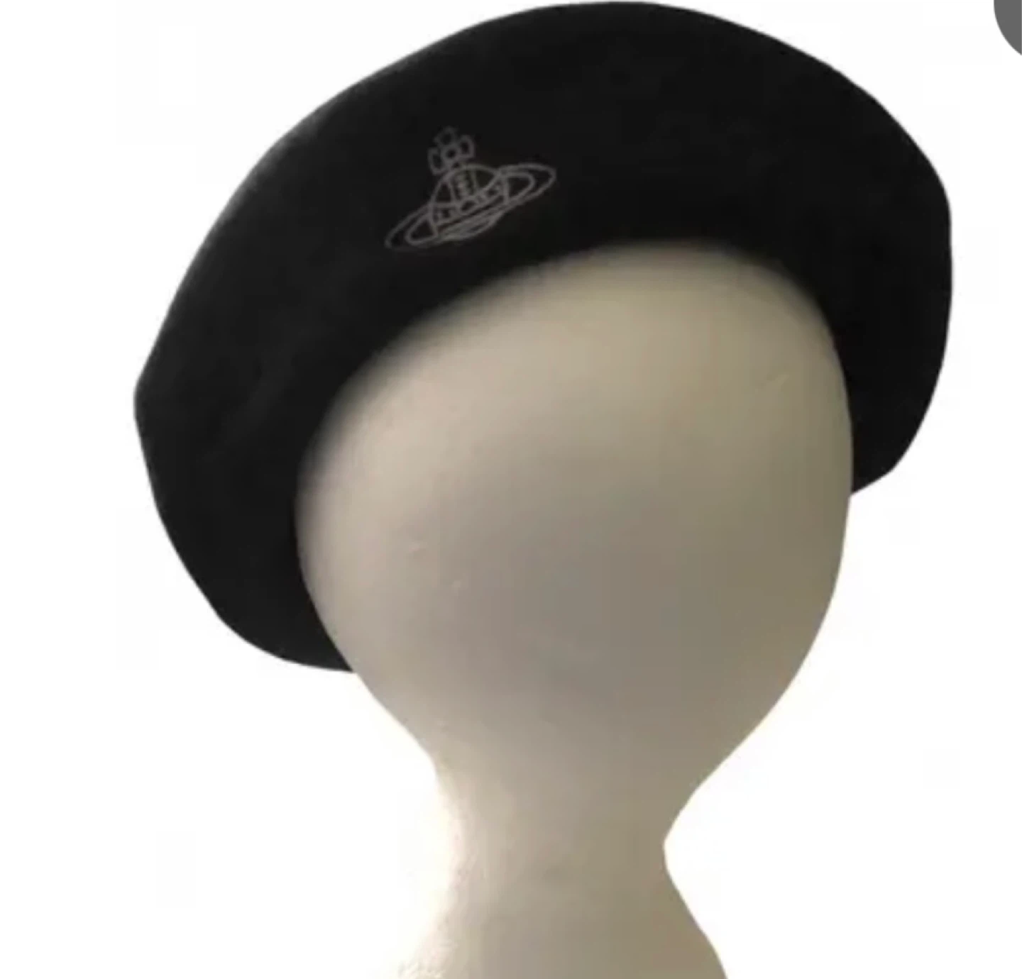 Authentic Vivienne Westwood Black Beret hat