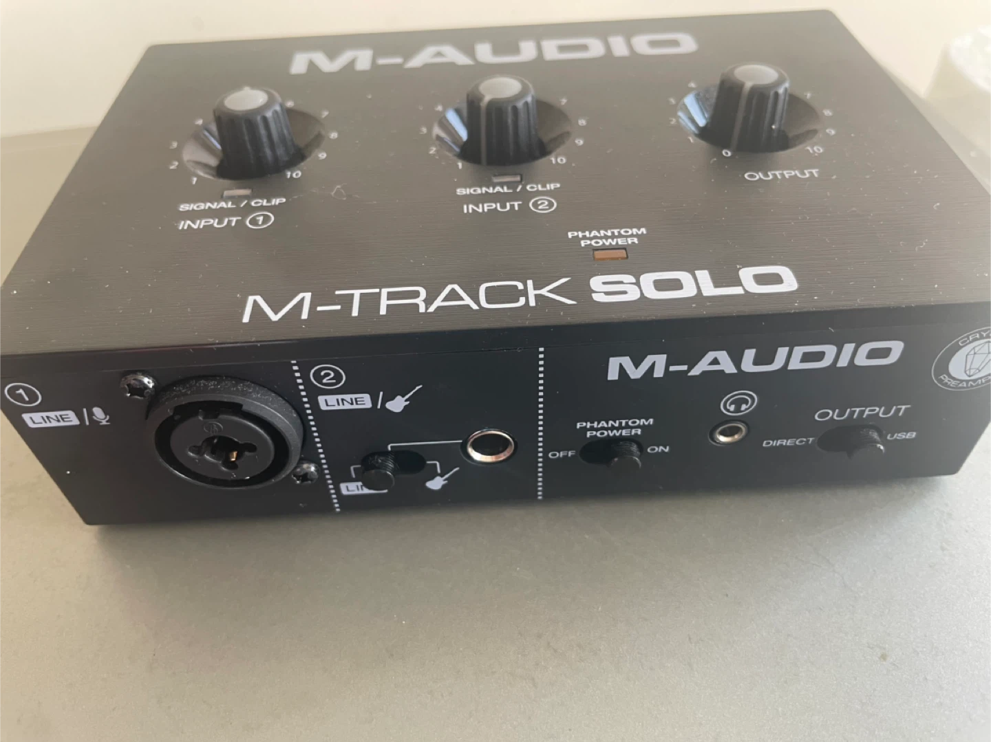 Brand new M-Audio M-Track Solo USB Audio Interface - photo 3