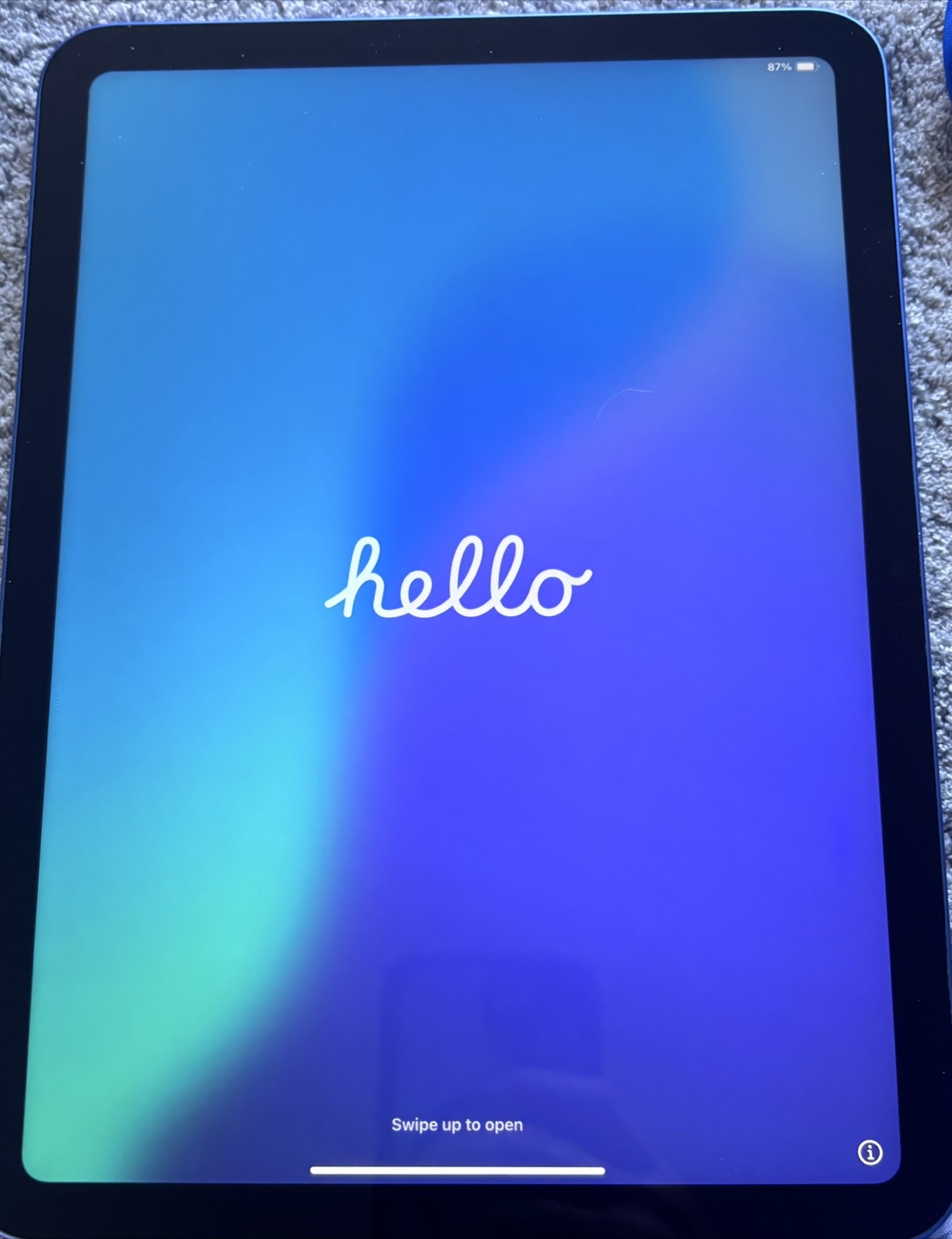 Apple iPad 10th Generation 64GB Wi-Fi Blue