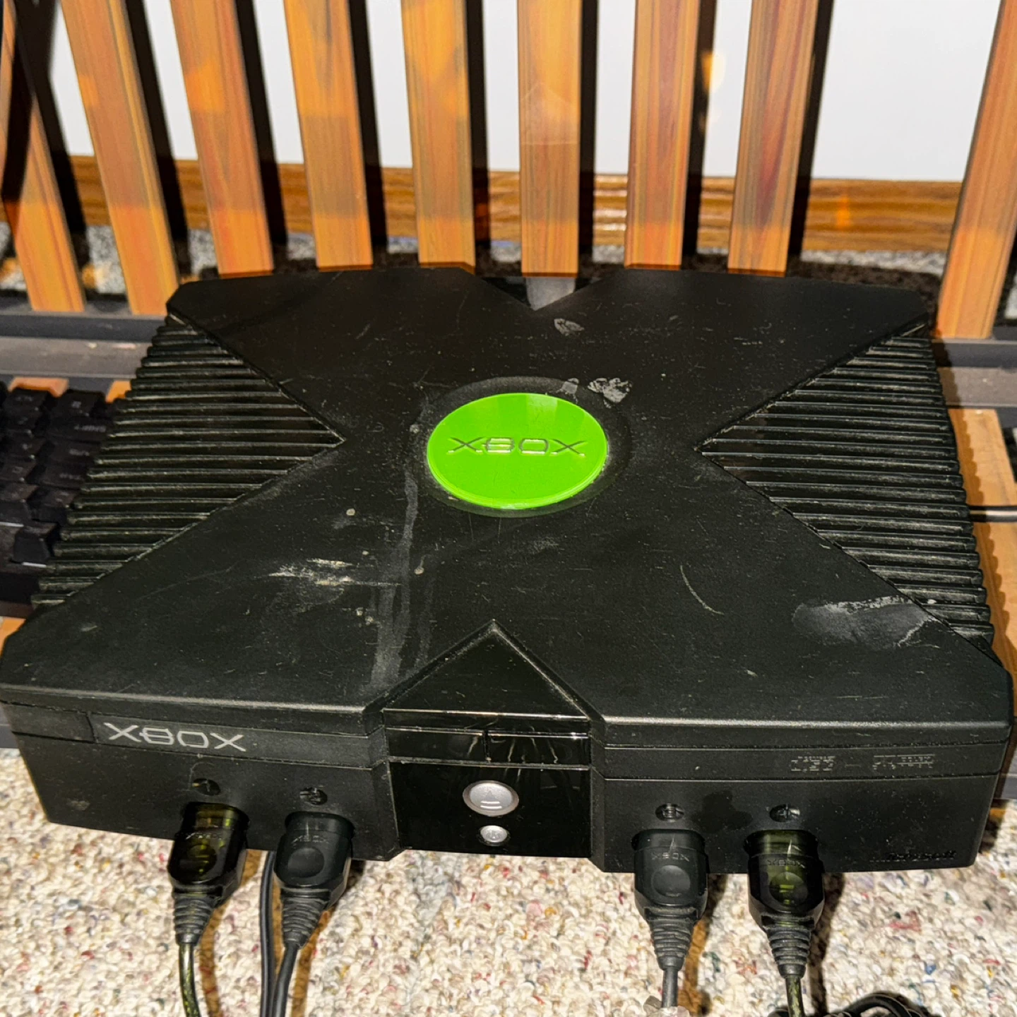 Original Xbox Console with 4 Controllers - photo 4