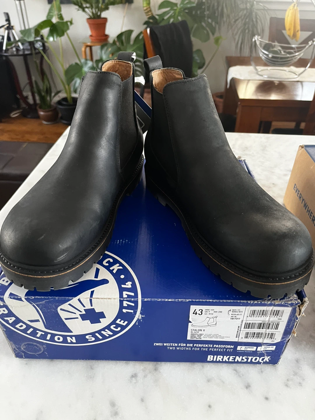 Blundstone 490 #9.5 Black Leather Chelsea Boots - photo 2
