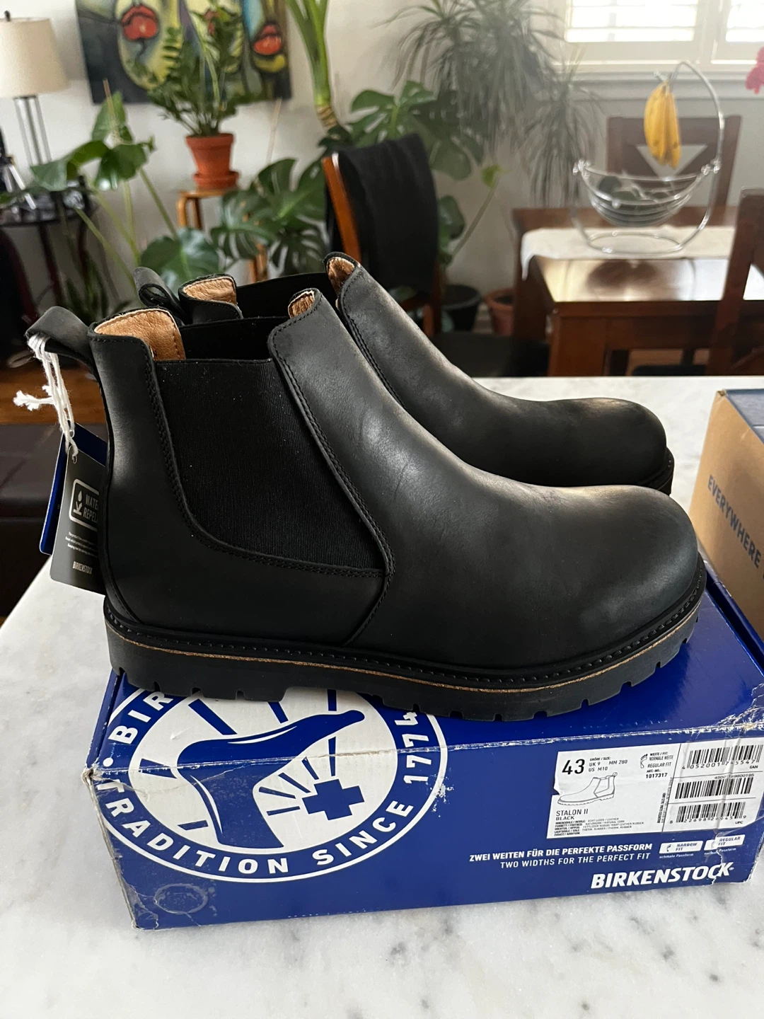 Blundstone 490 #9.5 Black Leather Chelsea Boots - photo 4