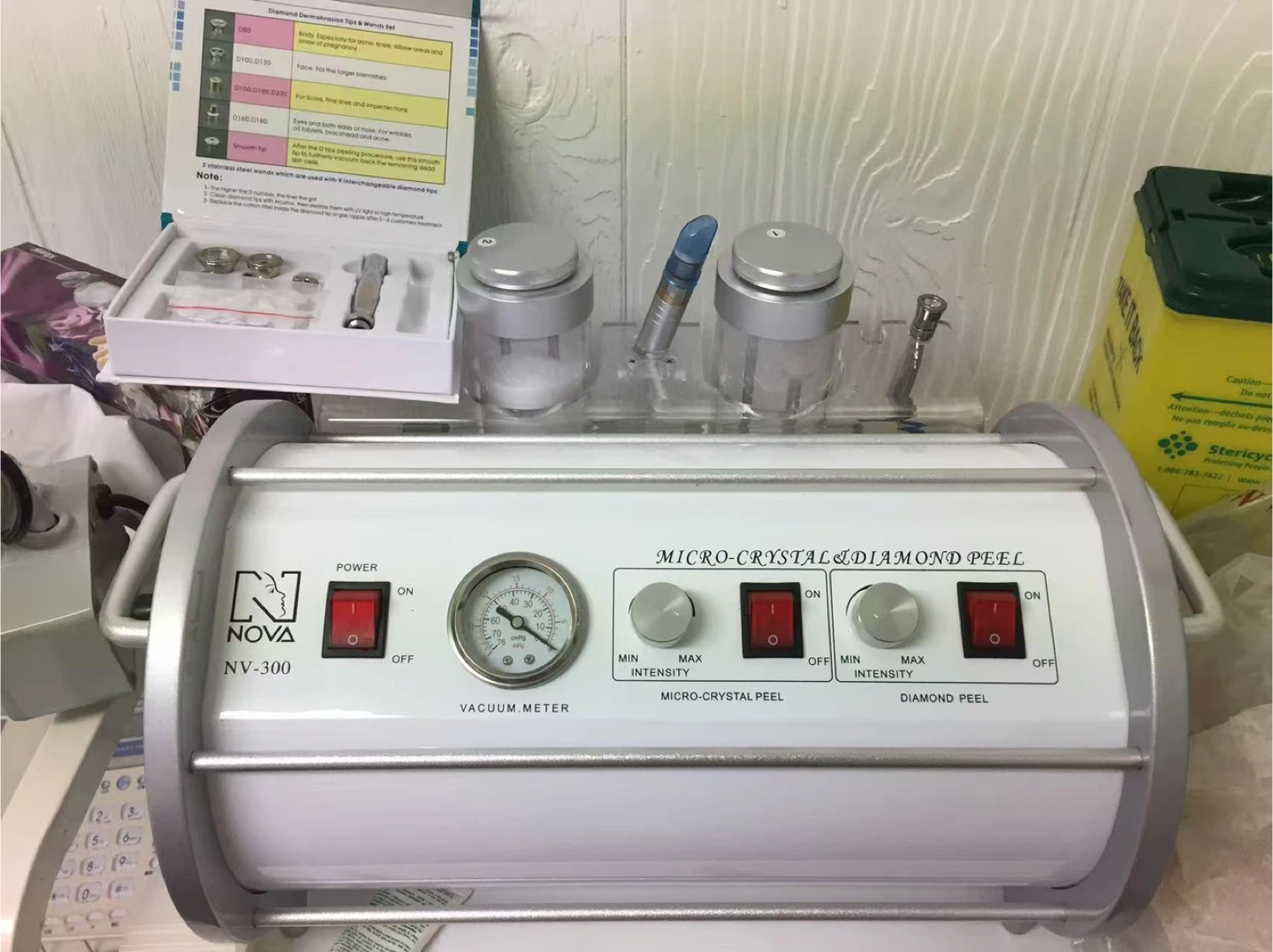 Nova NV-300 Micro-Crystal Diamond Peel Machine