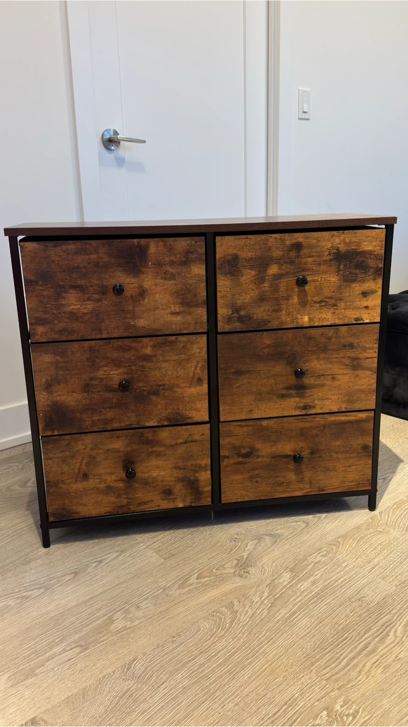 Dresser Songmics Home 6-Drawer