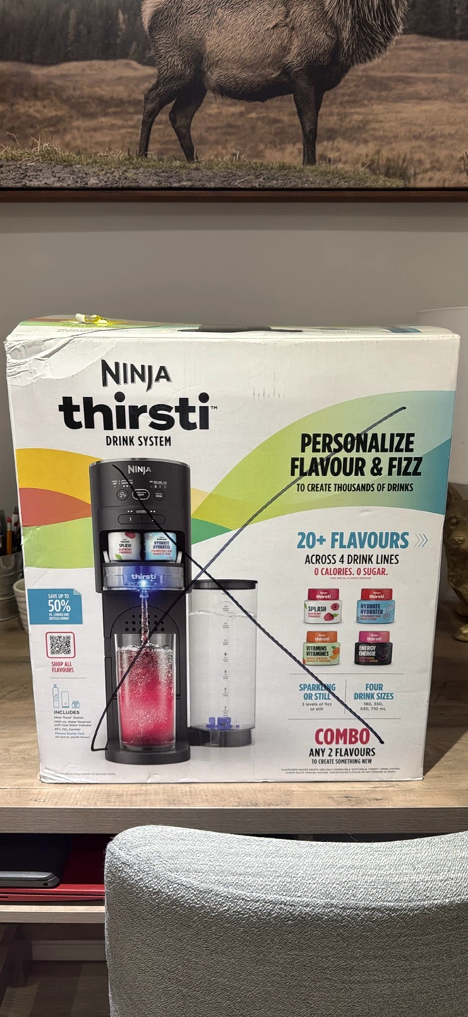 Ninja Thirsti Drink System- FOR PARTS / REPAIRS