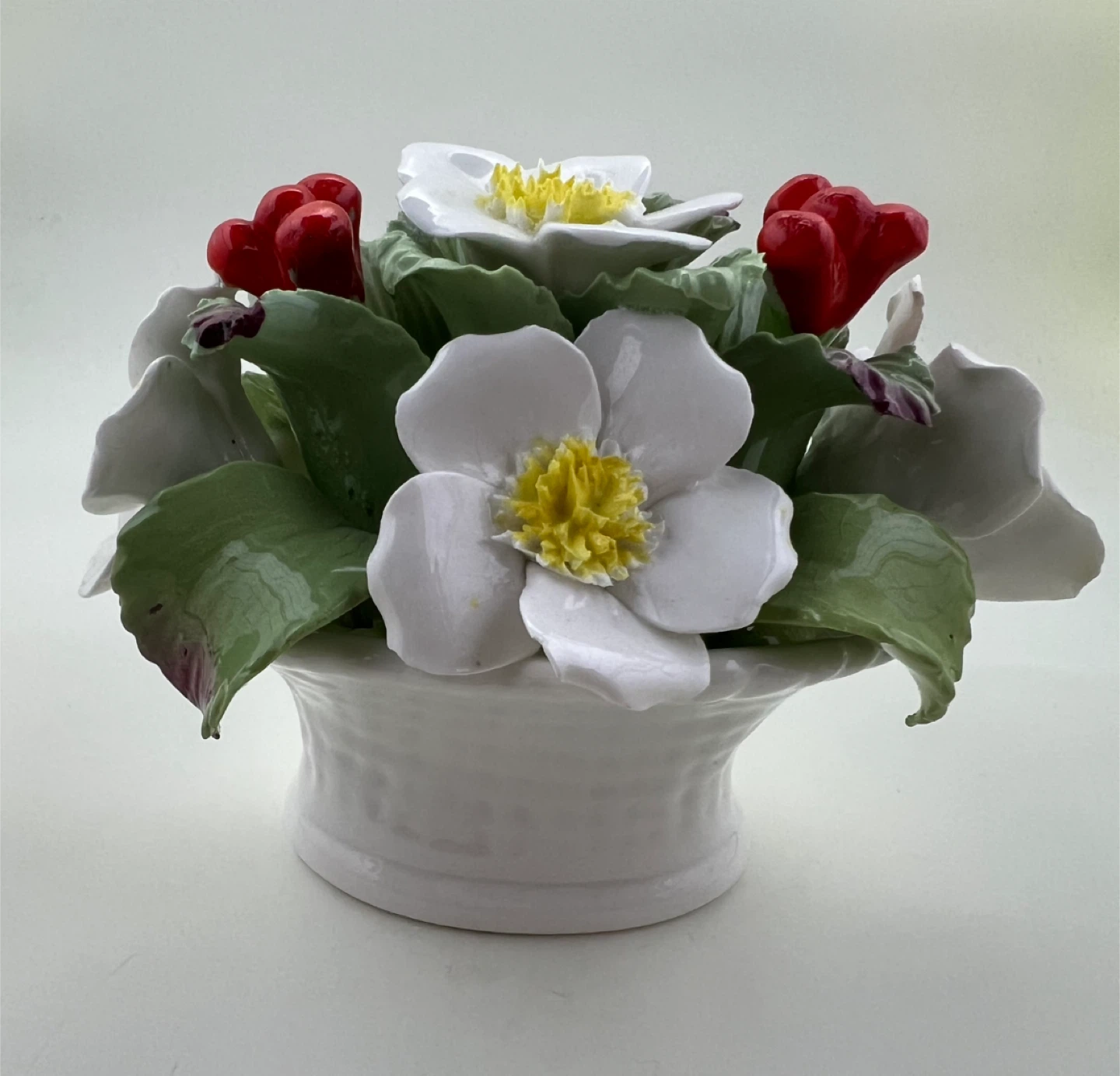 Vintage Aynsley Porcelain Flower Arrangement