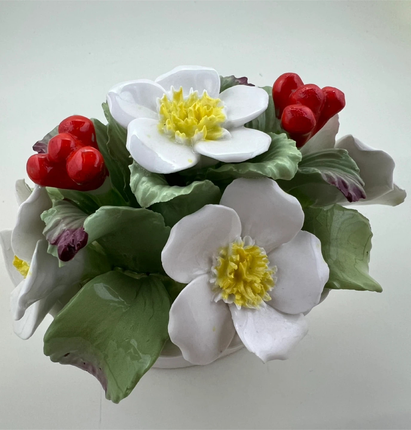 Vintage Aynsley Porcelain Flower Arrangement - photo 4
