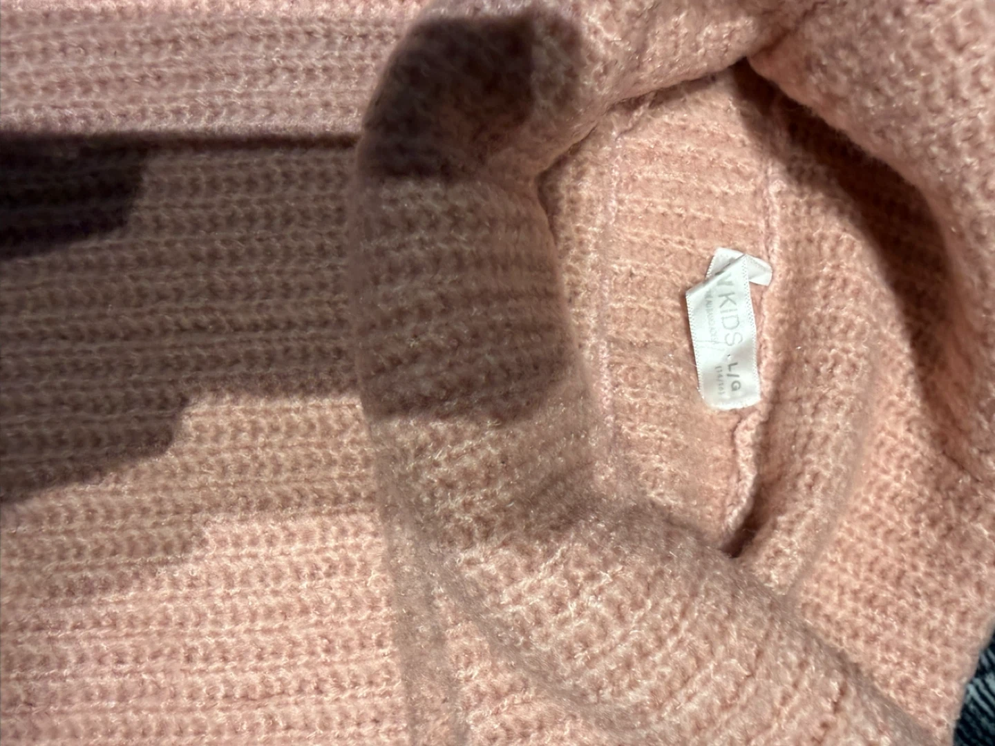 Pink Knit Turtleneck Sweater Dress - photo 2