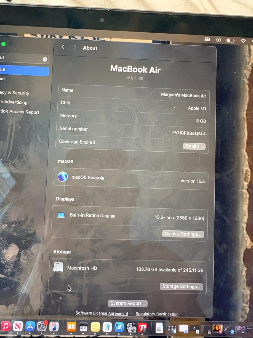 Apple MacBook Air M1, 13.3-inch, 8GB RAM, 245GB SSD - photo 3