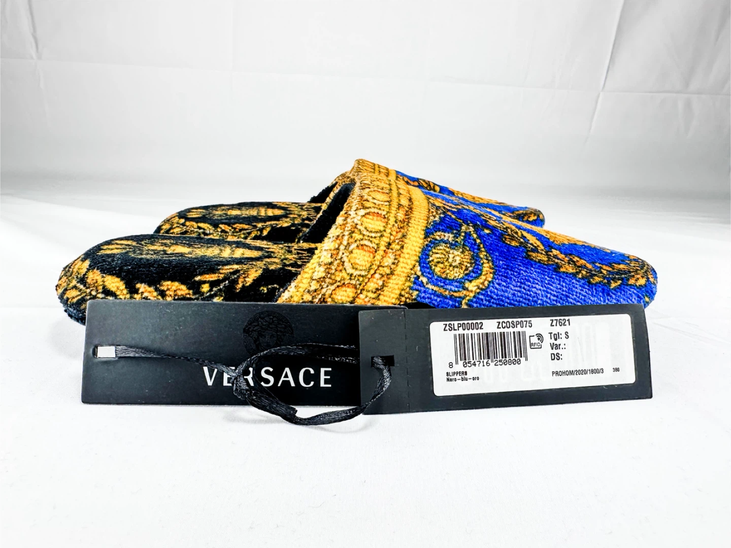 Versace Medusa Slippers - Size S