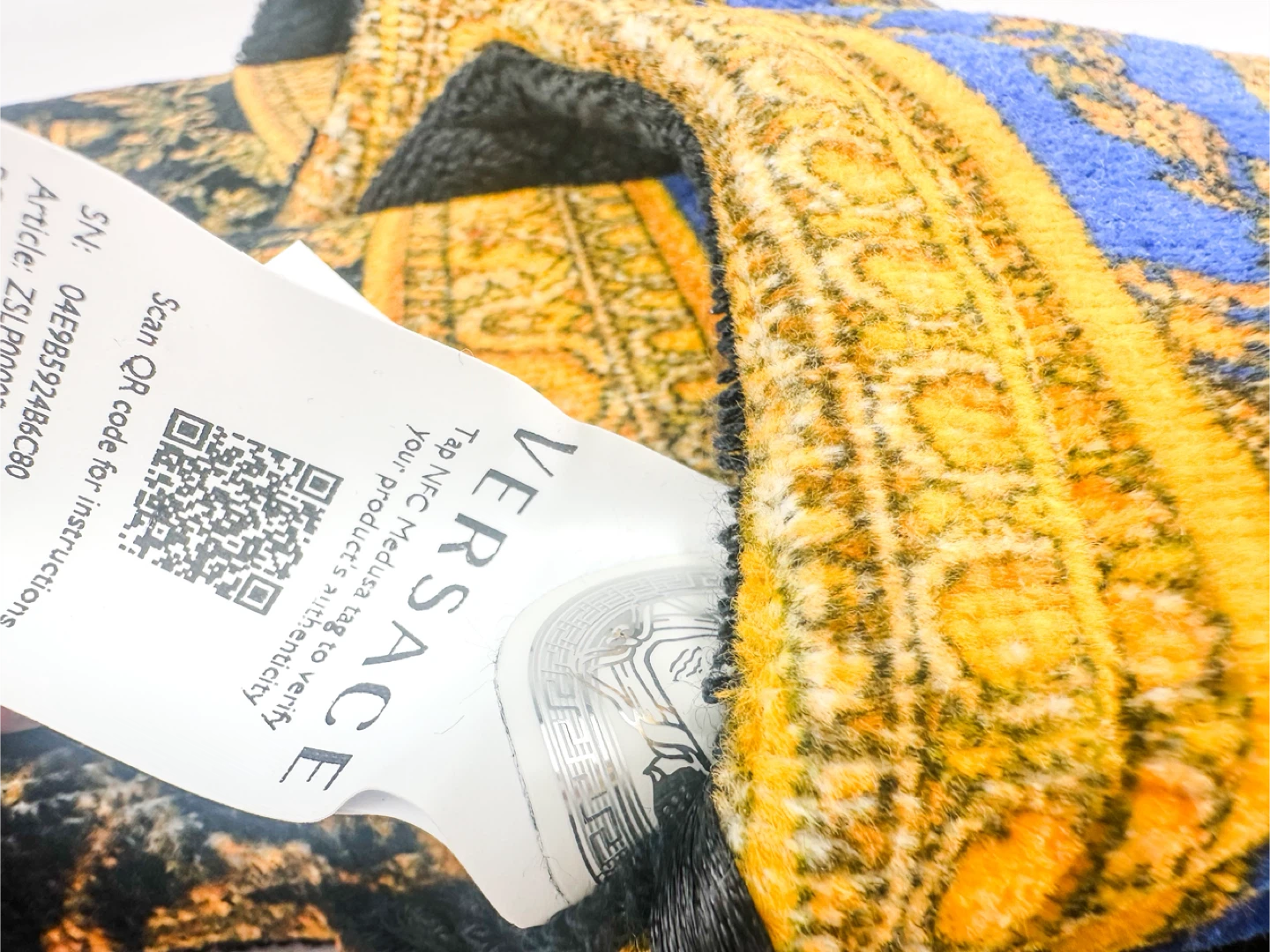 Versace Medusa Slippers - Size S - photo 3