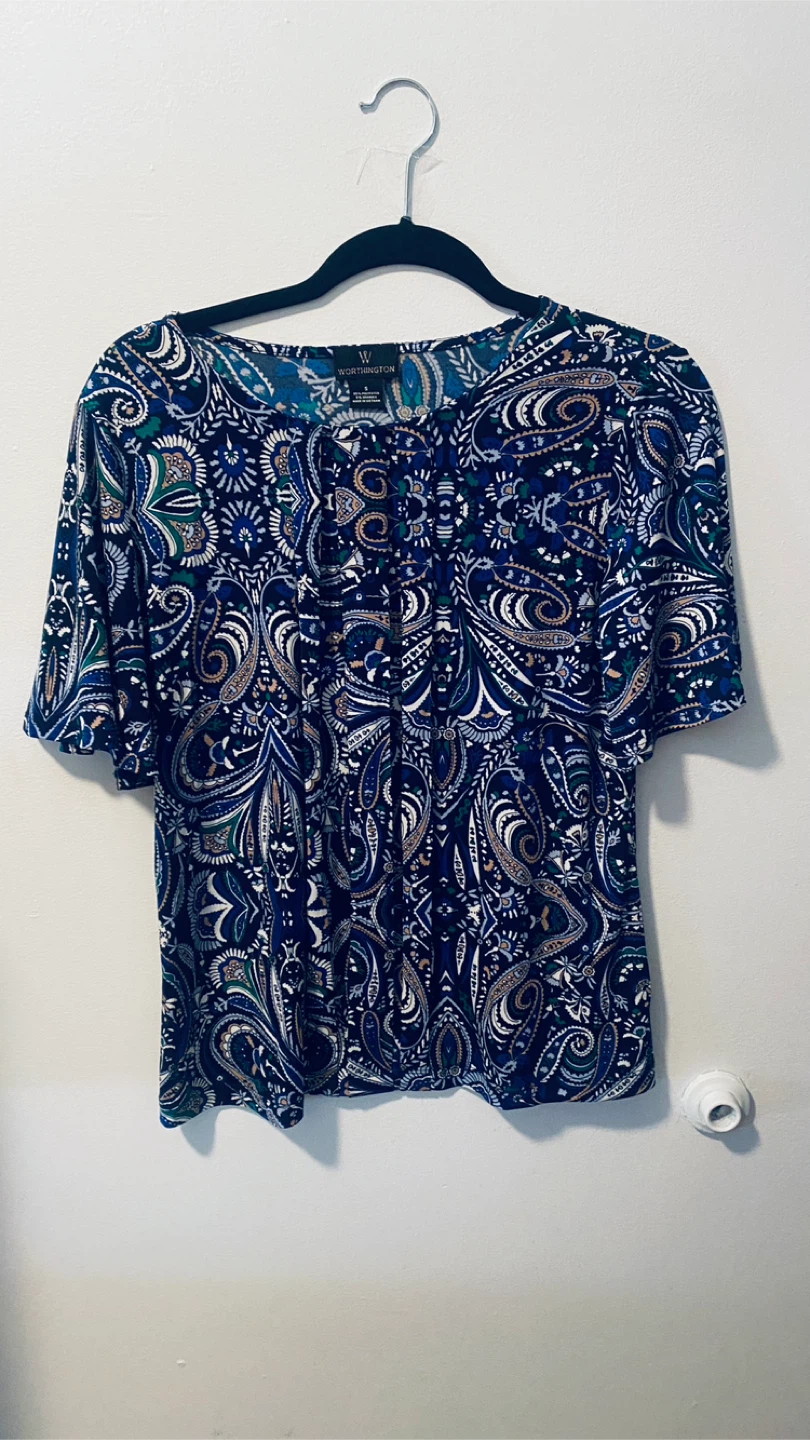 Worthington blouse size s