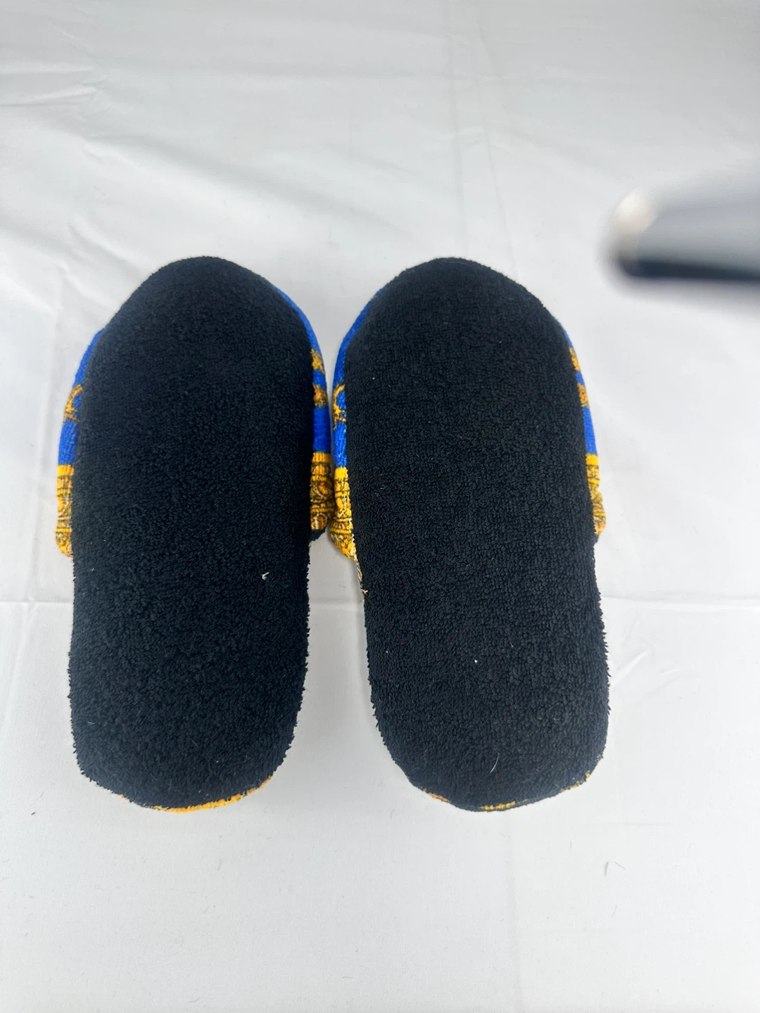 Versace Medusa Slippers - Blue/Gold Size M - photo 2