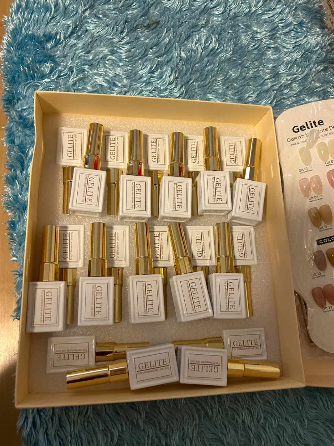 Gelite 24 Colors Super Glossy High Quality Gel Color Set - photo 2