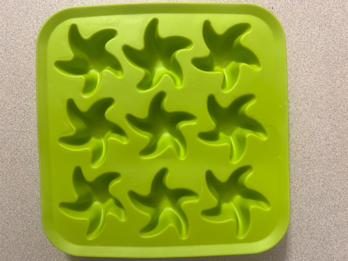 IKEA Starfish Silicone Ice Cube Tray