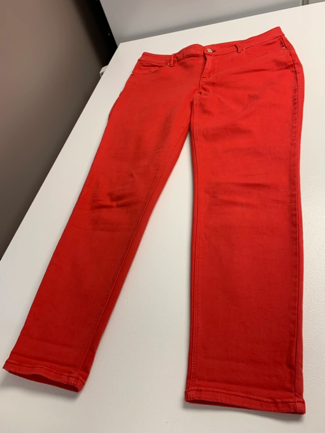 White House Black Market Red Jeans